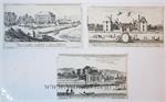 Three views on French cities: Lyon, Villeroy, Sainct Germain