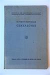 Genealogie. Berlijn 1913, 68 p.