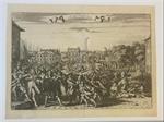 [Antique etching] 'De ongeluckige doodt van Cornelis en Joha