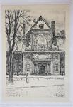 [Lithography/litografie] Prinsegracht (The Hague), 1915?