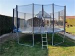 Mooie Grote zo goed als nieuwe Trampoline