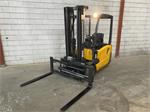 2005 Jungheinrich EFG216 elektrische heftruck triplex mast vorkenspreider