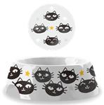 TARHONG VOERBAK MATT THE CAT WIT / ZWART