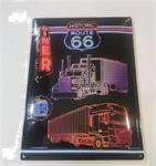Route 66 trucks reclamebord