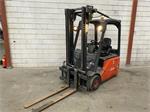 2007 Linde E16 elektrische heftruck, 1600kg, side-shift 318cm
