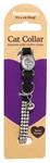 Rosewood Kattenhalsband Diamant 24X1,6 CM