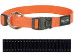 Rogz For Dogs Fanbelt Halsband Zwart 20 MMX34-56 CM