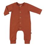 Kleine Baasjes Organic - Baby Jumpsuit Rusty maat 74 drukkno