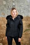 Dames Winterjas  Ghatra Black 8727