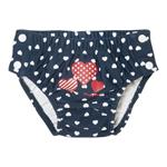 Playshoes zwemluier marine hartjes