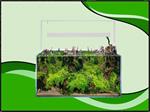 Osaka Ultrascape wit 90x60x45cm aquarium + 4x LED verlichtin