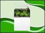 Osaka Ultrascape wit 90x60x45cm aquarium + 4x LED verlichtin