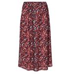 Rood geprinte rok Sannie Freequent