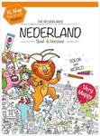 Mappy Klapper (XL kleurplaat) van Nederland (60x40 cm)