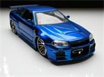 modelauto Nissan Skyline GTR R34 Fast Furious1:24