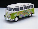 schaal auto model volkswagen vw t1 samba 1:24