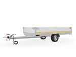 Eduard plateauwagen311 x 160, 750 kg, lvh 63geremd open aanh