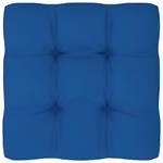 vidaXL Coussin de canapé palette Bleu royal 80x80x10 cm