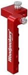 Woodpeckers Super Track Flip Stop van aluminium
