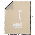 Ledikantdeken Gebreid Swan Peach 100x150cm Fresk