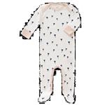 Baby Pyjama Met Voet Tulp Indigo Blue Fresk