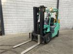 2005 Mitsubishi FD25 diesel heftruck, triplex mast, side-shift werklampen