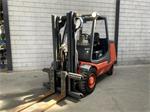 1999 Linde E40p elektrische heftruck, 4000kg, vrije-heffing, container mast side-shift