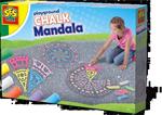 Stoepkrijt mandala