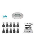 Grondspots Ori LED Set 10 stuks 1 Watt