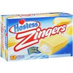 Hostess Zingers, Vanilla (12-Pack) (432g)