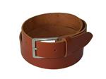 Extra lange Cognackleurige 100% Leren kwaliteits riem 3cm br