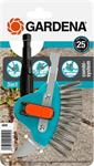 Gardena Voegenkrabber 3-in-1 Cs 23,5 X 13,4 Cm Rvs Turquoise