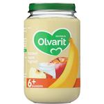 Olvarit - Fruithapje - Banaan, Appel, Yoghurt - 6 maanden -