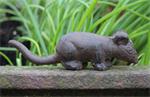 Muis 12 cm. Gietijzer