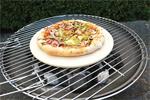 Pizzasteen 30 cm. Beige/ Creme