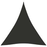 vidaXL Voile de parasol Tissu Oxford triangulaire 4x5x5 m An