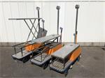 Berg electro buisrailwagen met mechanische schaar 42,5 cm spoor