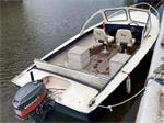 Stalen motorboot te koop