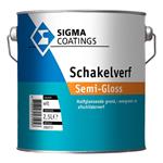 Sigma Schakelverf Semi Gloss 2,5L (RAL 9016 | Verkeerswit)