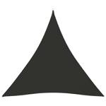 vidaXL Voile de parasol Tissu Oxford triangulaire 4x4x4 m An