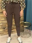 Travel Broek Dark Brown 134