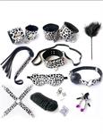 Leopard Leather Bondage Adult Sexy Toys Sm AS-N-34