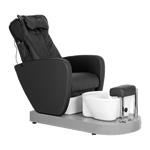 SPA PEDICURE STOEL AZZURRO 016C MET HYDROMASSAGE ZWART