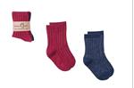 2-pack Sokken met glitters- Star 4-6 Jaar
