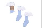 Kniekousen Mama's Feet Angel Light Blue 0-1 jaar