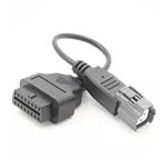 Yamaha 3 Pins OBD - 16 Pins OBD2 Verloopkabel Motorboot