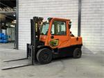 2007 Hyster H5.5ft LPG heftruck, gasheftruck, container uitvoering, 5500kg lage doorrijhoogte