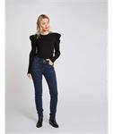 Standard waisted slim jeans 201-Pam