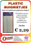 WIJ HEBBEN NOG PLASTIC RIETJES OP VOORRAAD