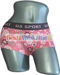 2x GS Sport Dames Print Roze/Roze M